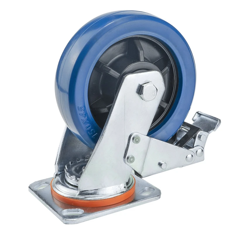 125mm swivel rubber casters 125mm swivel rubber casters