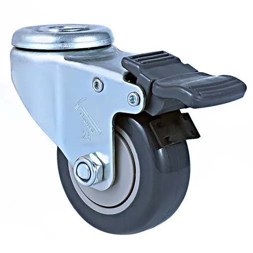 bolt hole top swivel with dual locking bolt hole top swivel with dual locking
