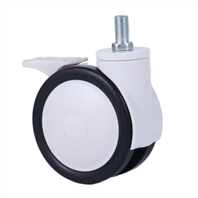 Casters slimnīcu nestuvēm ar bremzēm