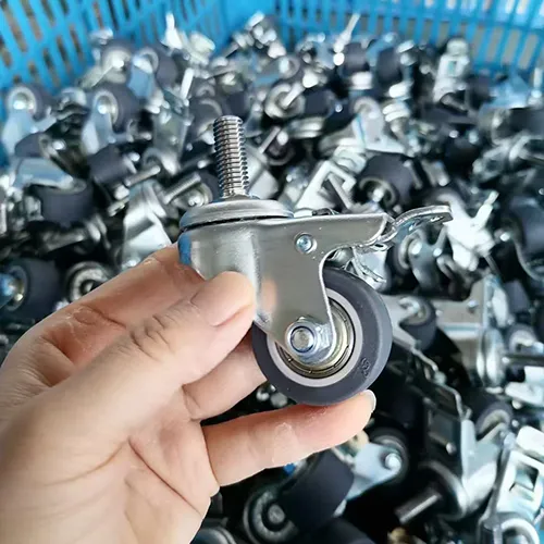 50mm TPU casters stem type